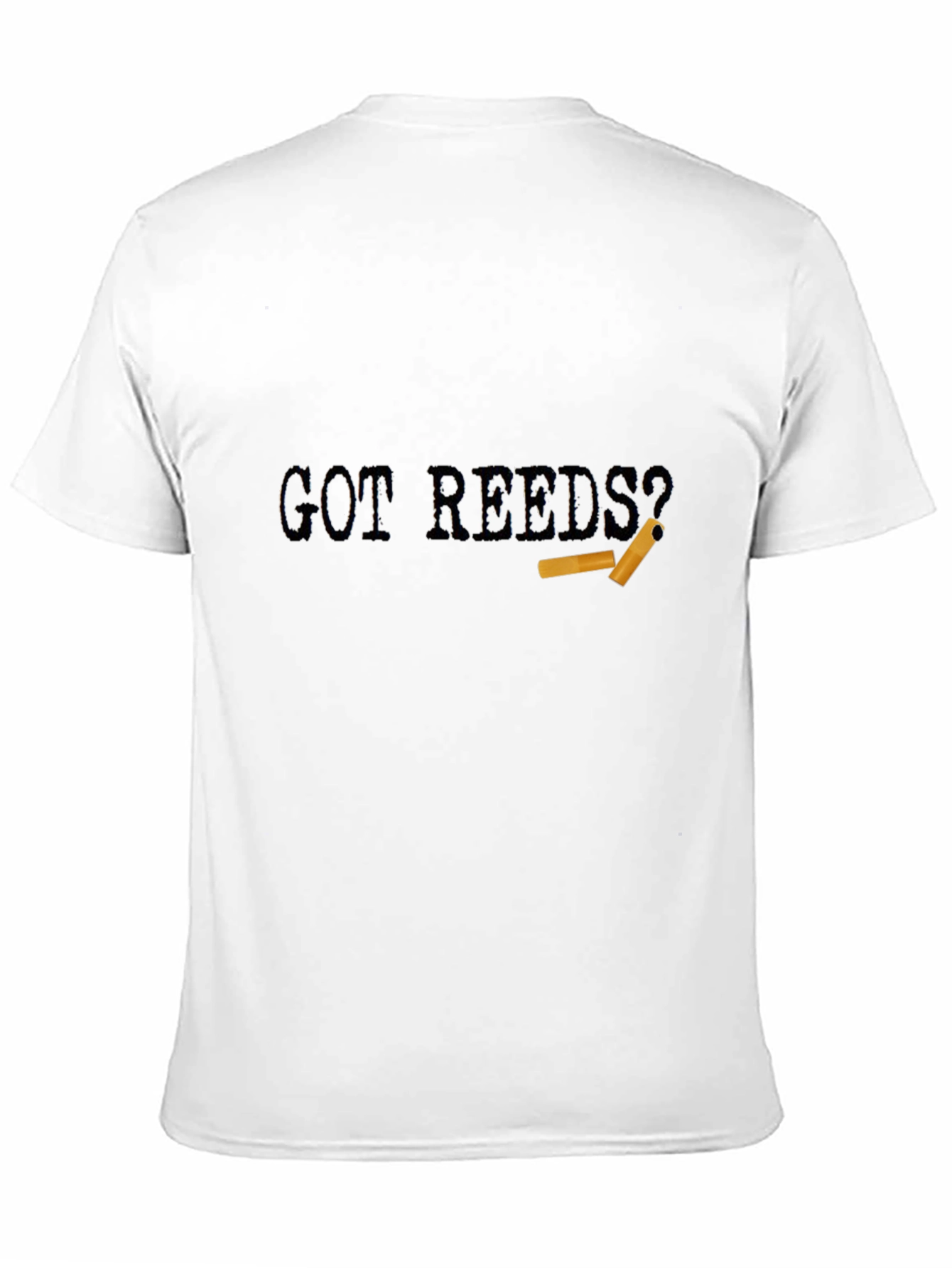 Black Got Reeds? Musician T-Shirt - Black view 11