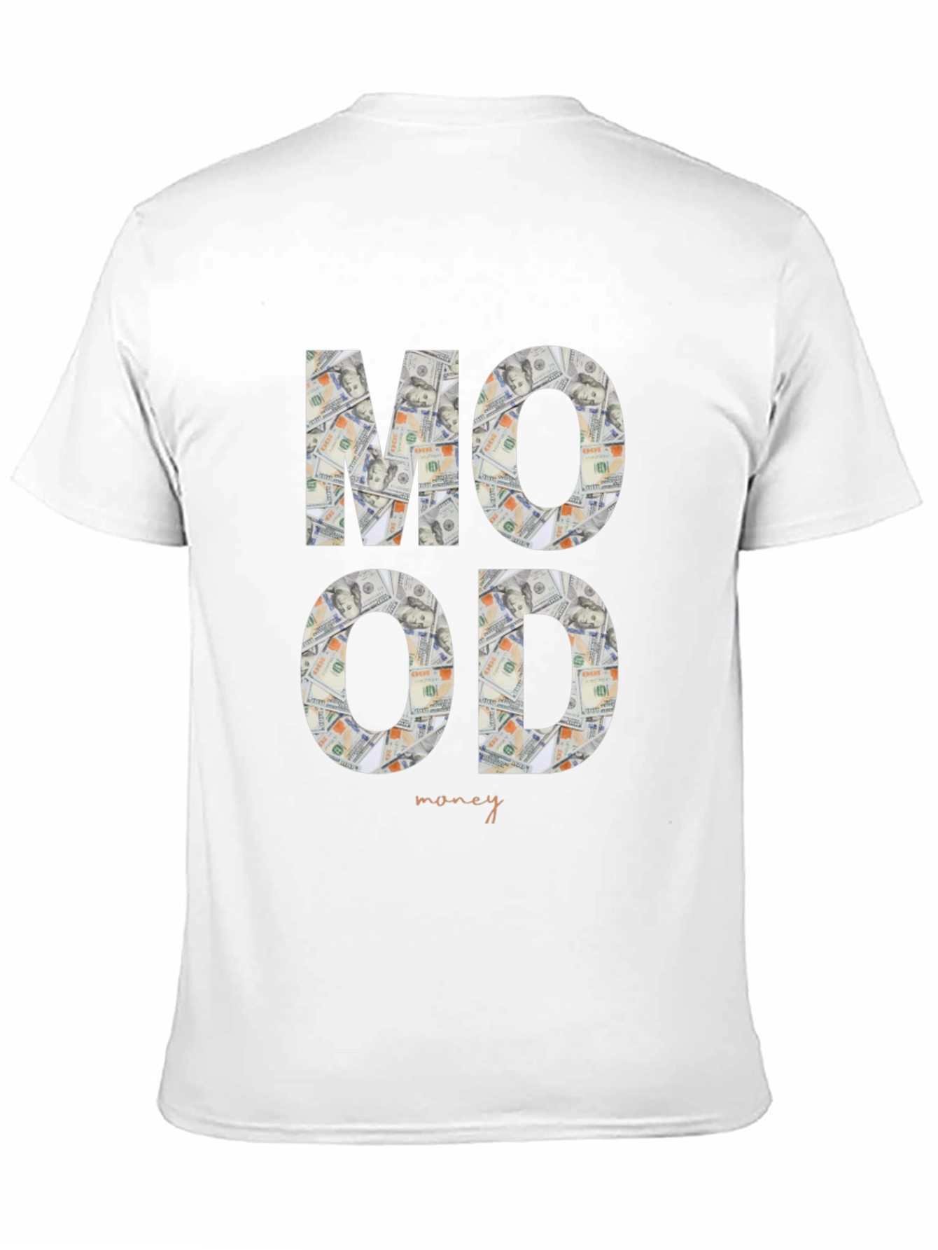 Black Money Mood Graphic Tee - Stylish & Unique view 11