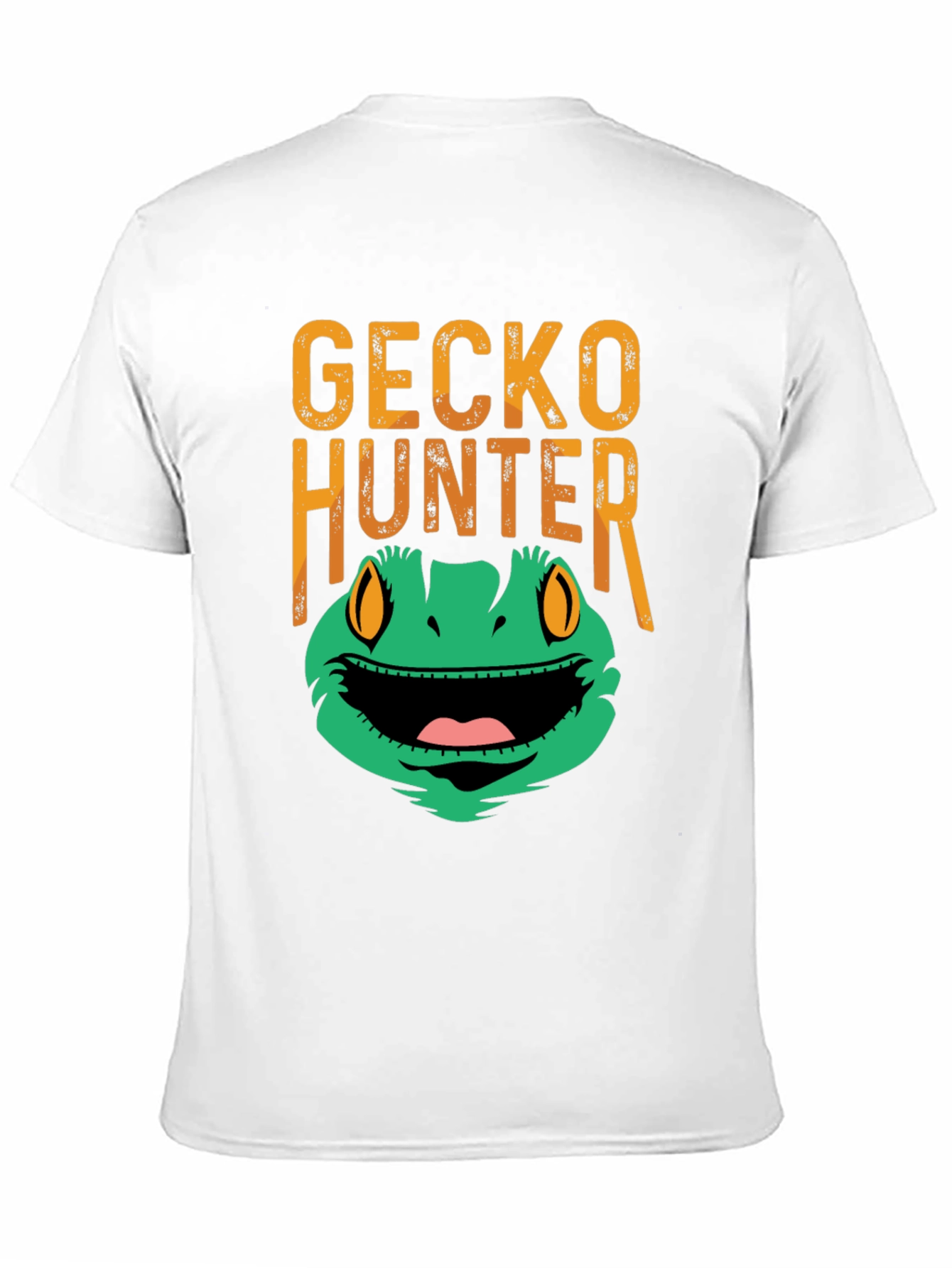 Black Gecko Hunter Funny Graphic Tee view 11