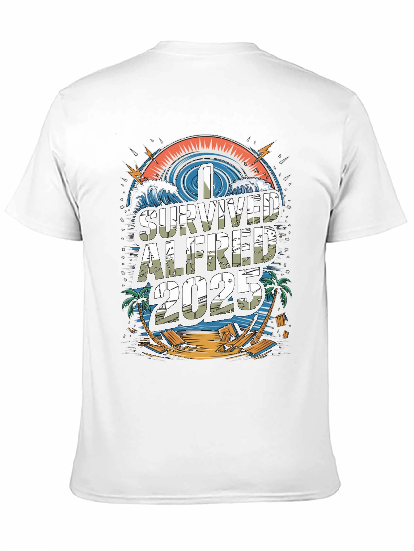 Black I Survived Alfred 2025 Graphic Tee view 11