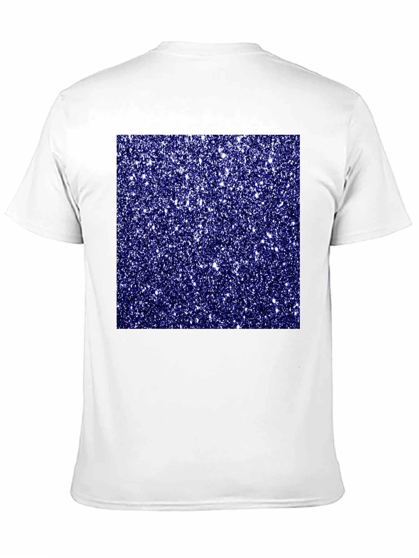 Black Sparkle Pattern Black Tee view 11