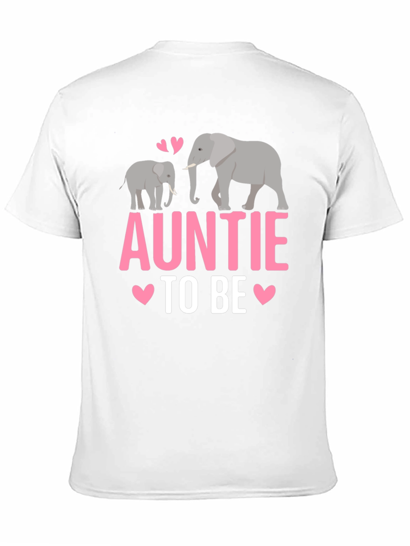 Black Auntie To Be Elephant T-Shirt view 11