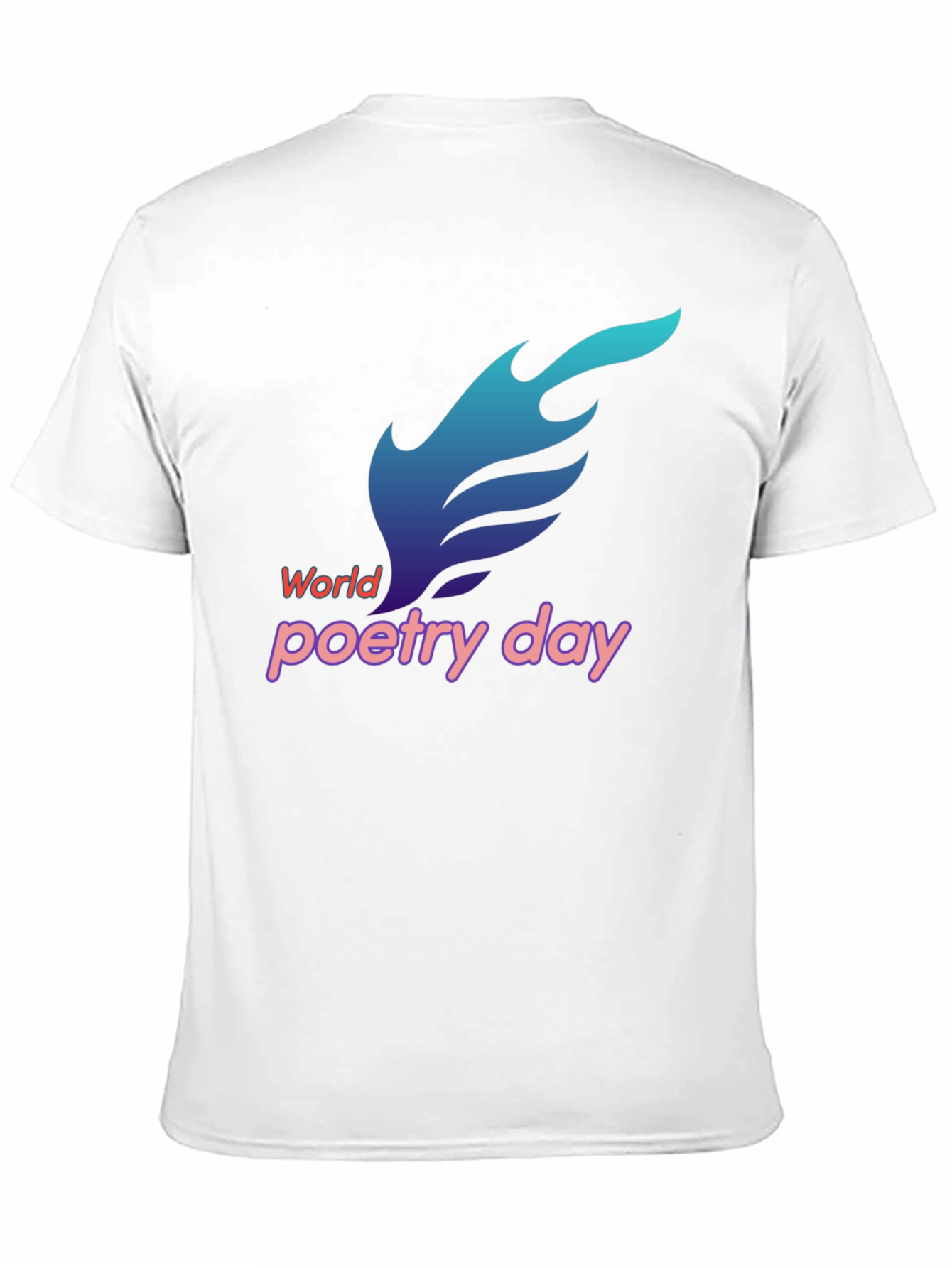 Black World Poetry Day Black T-Shirt view 11