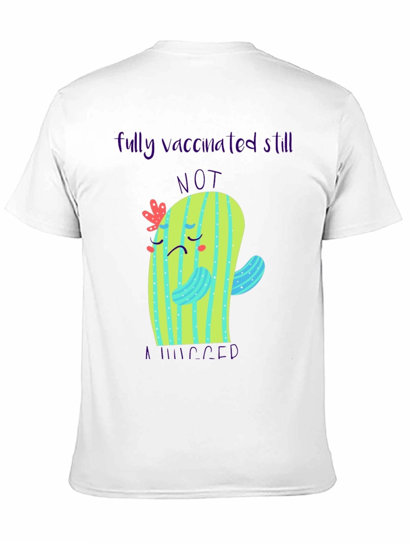 Black Vaccinated Still Not Immune T-Shirt view 11