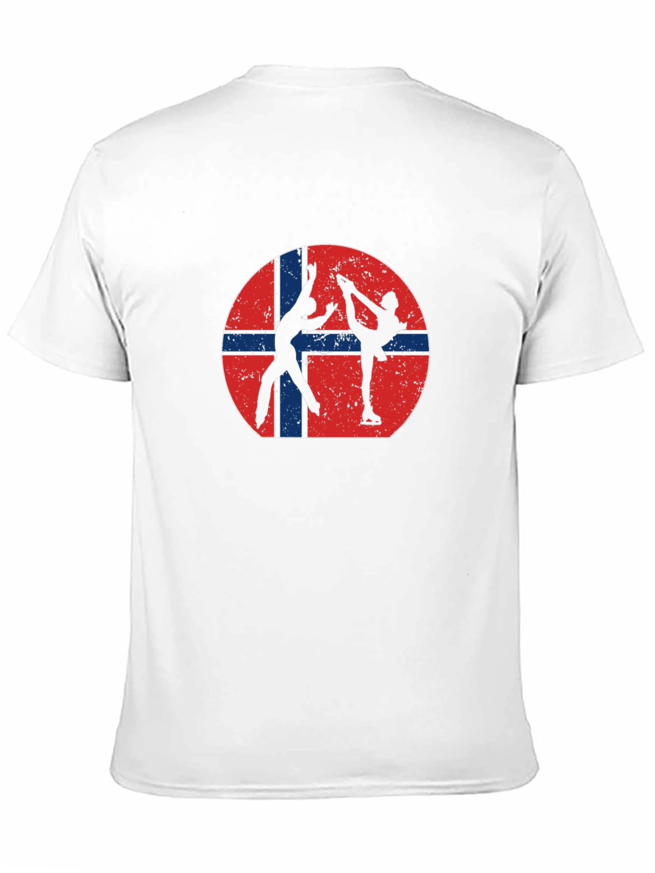 Black Norway Figure Skating T-Shirt view 11