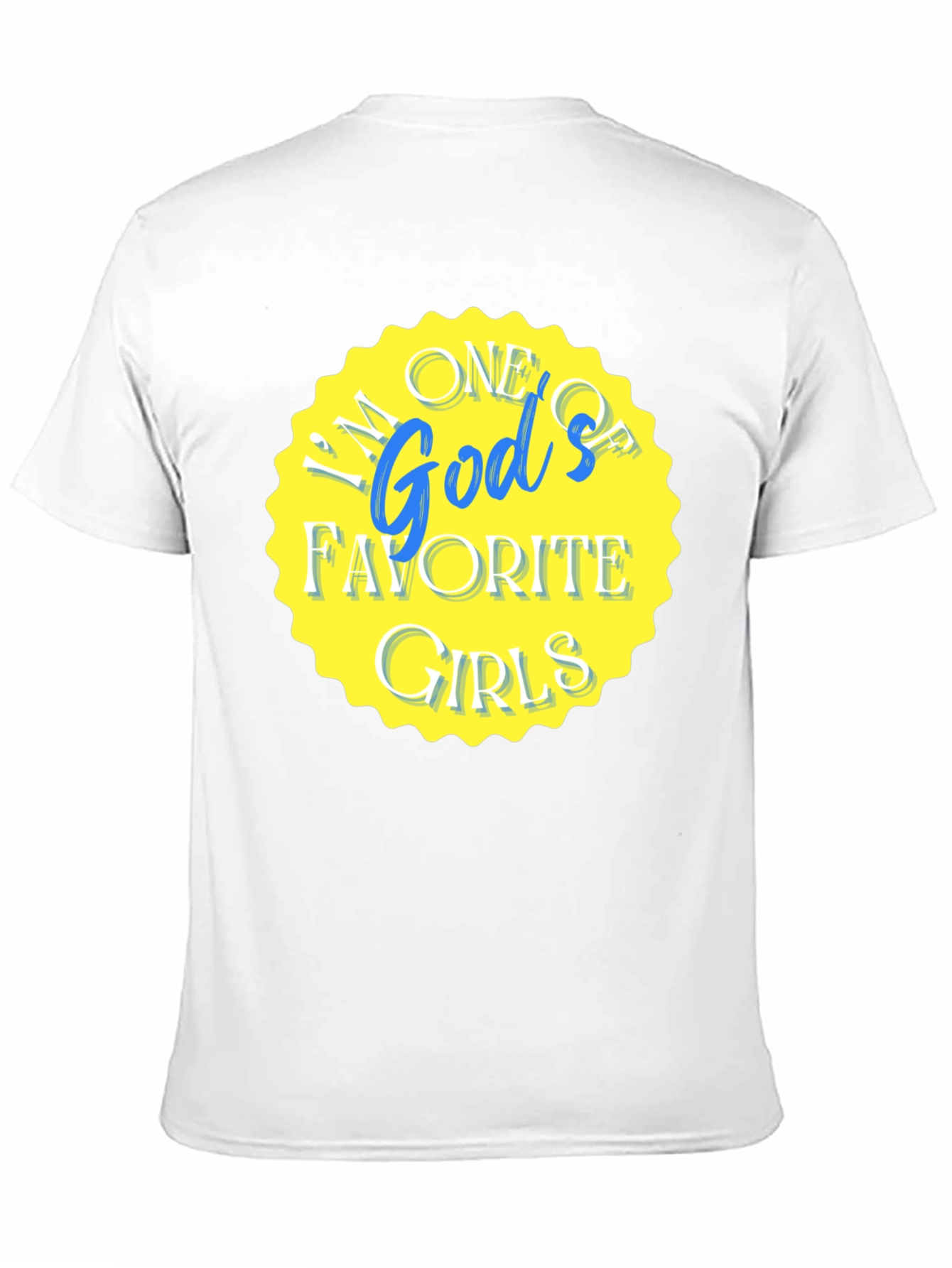 Black God's Favorite Girls Graphic Tee view 11
