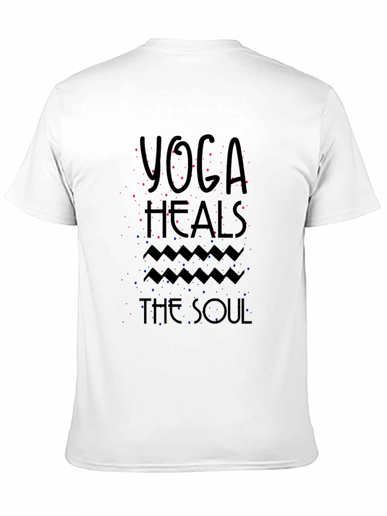 Black Yoga Heals the Soul Graphic Tee view 11