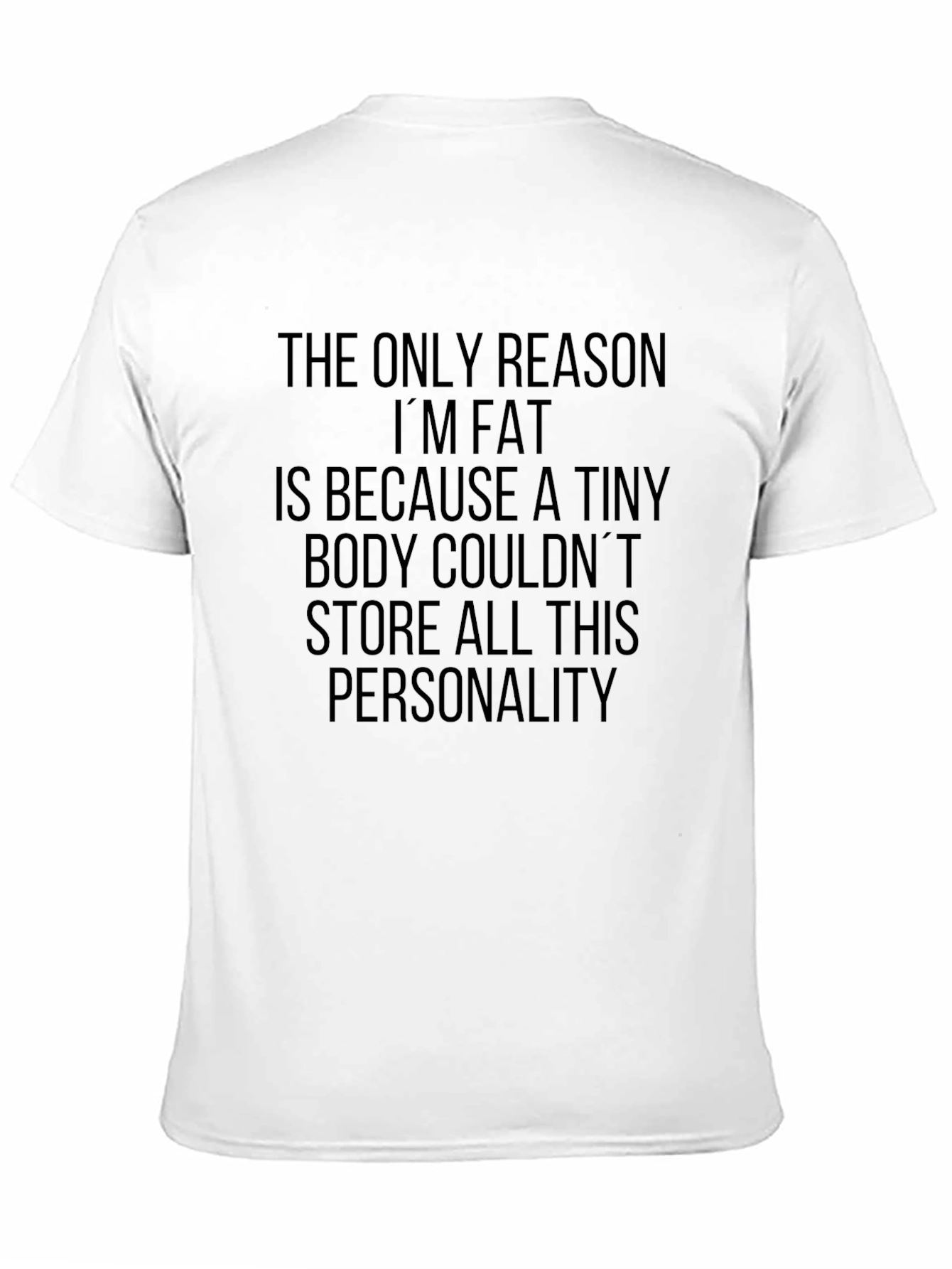Black Funny Personality T-Shirt view 11