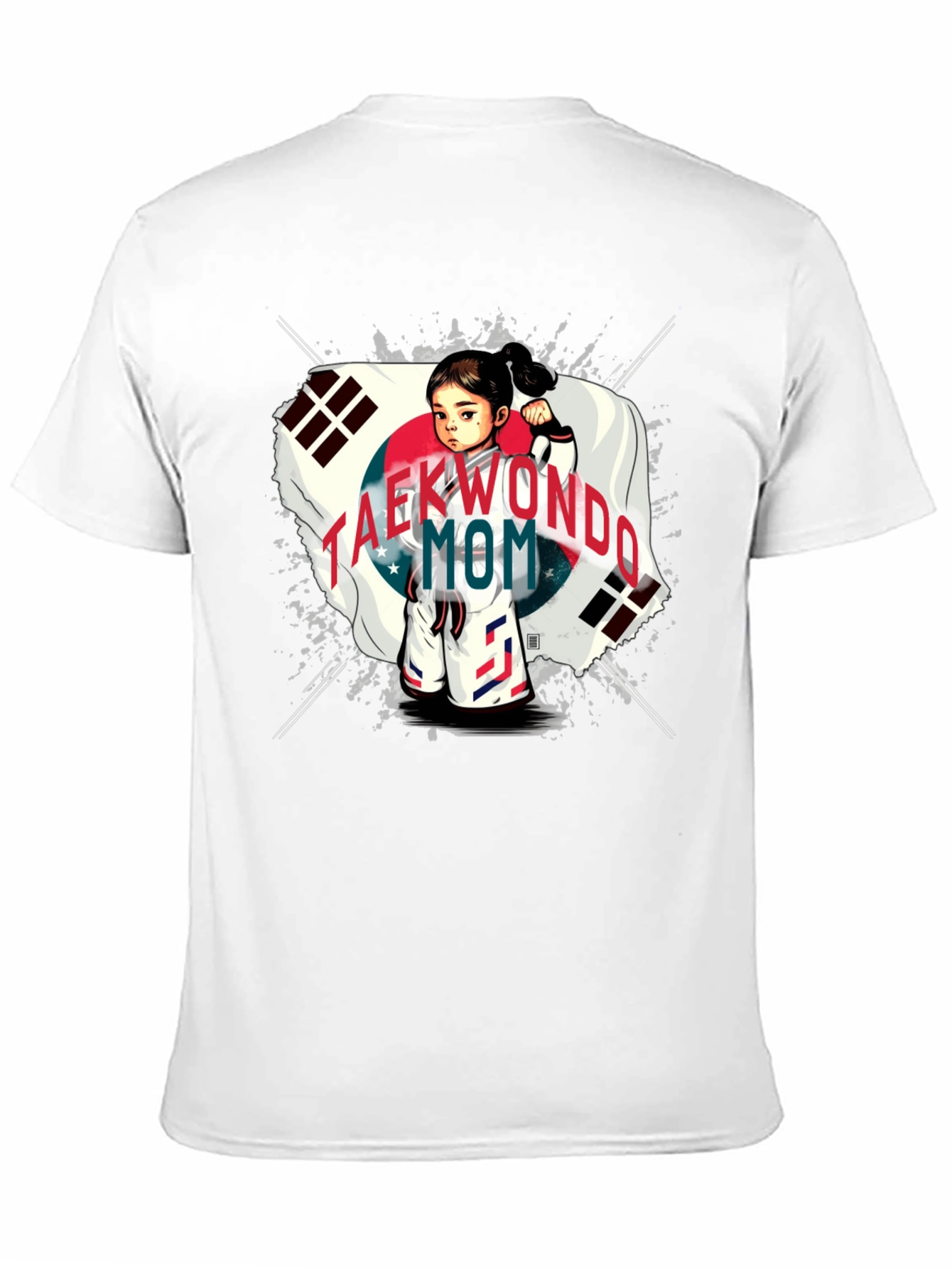 Black Taekwondo Mom Graphic Tee - Martial Arts Love! view 11