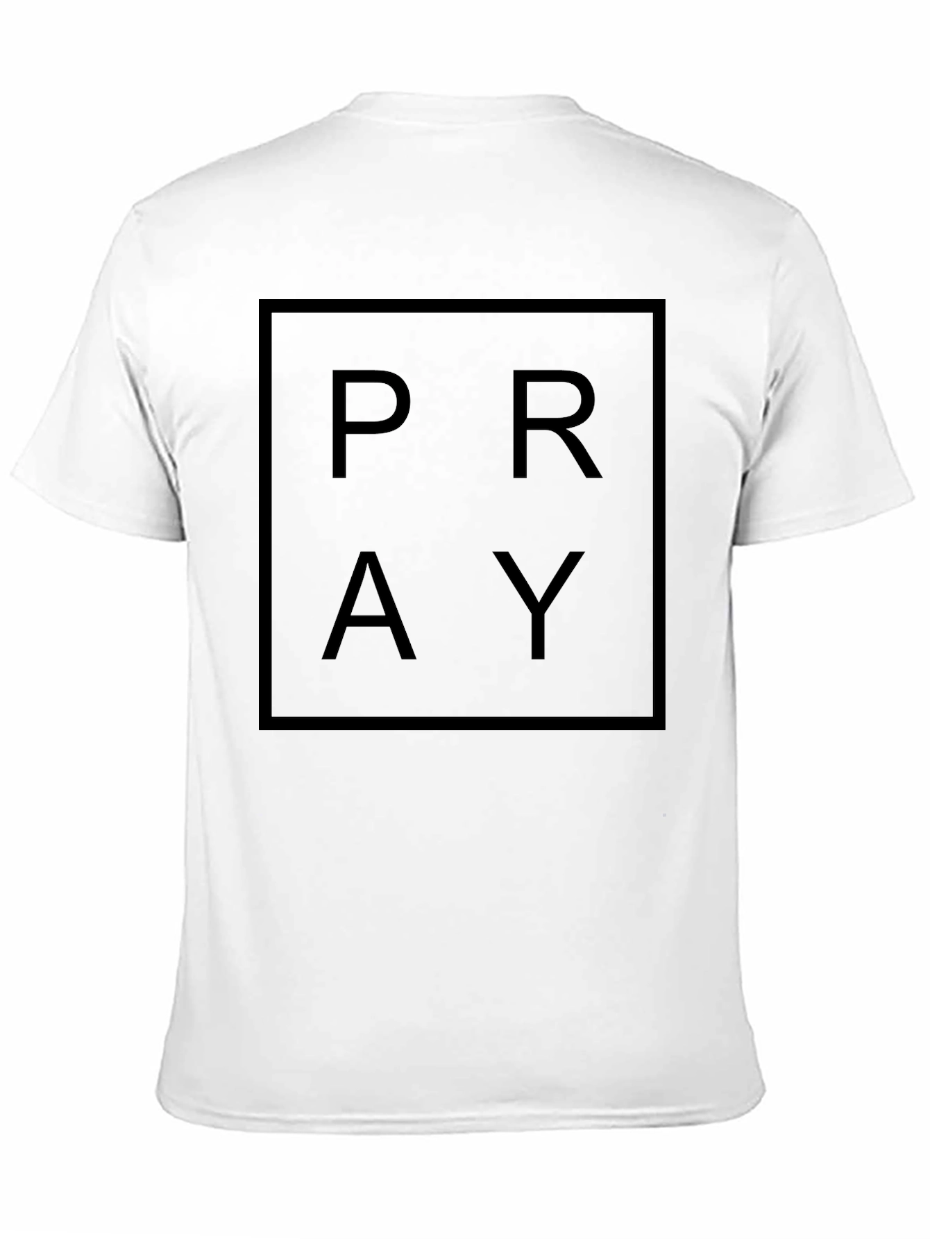 Black Pray Graphic T-Shirt - Soft Cotton Blend view 11