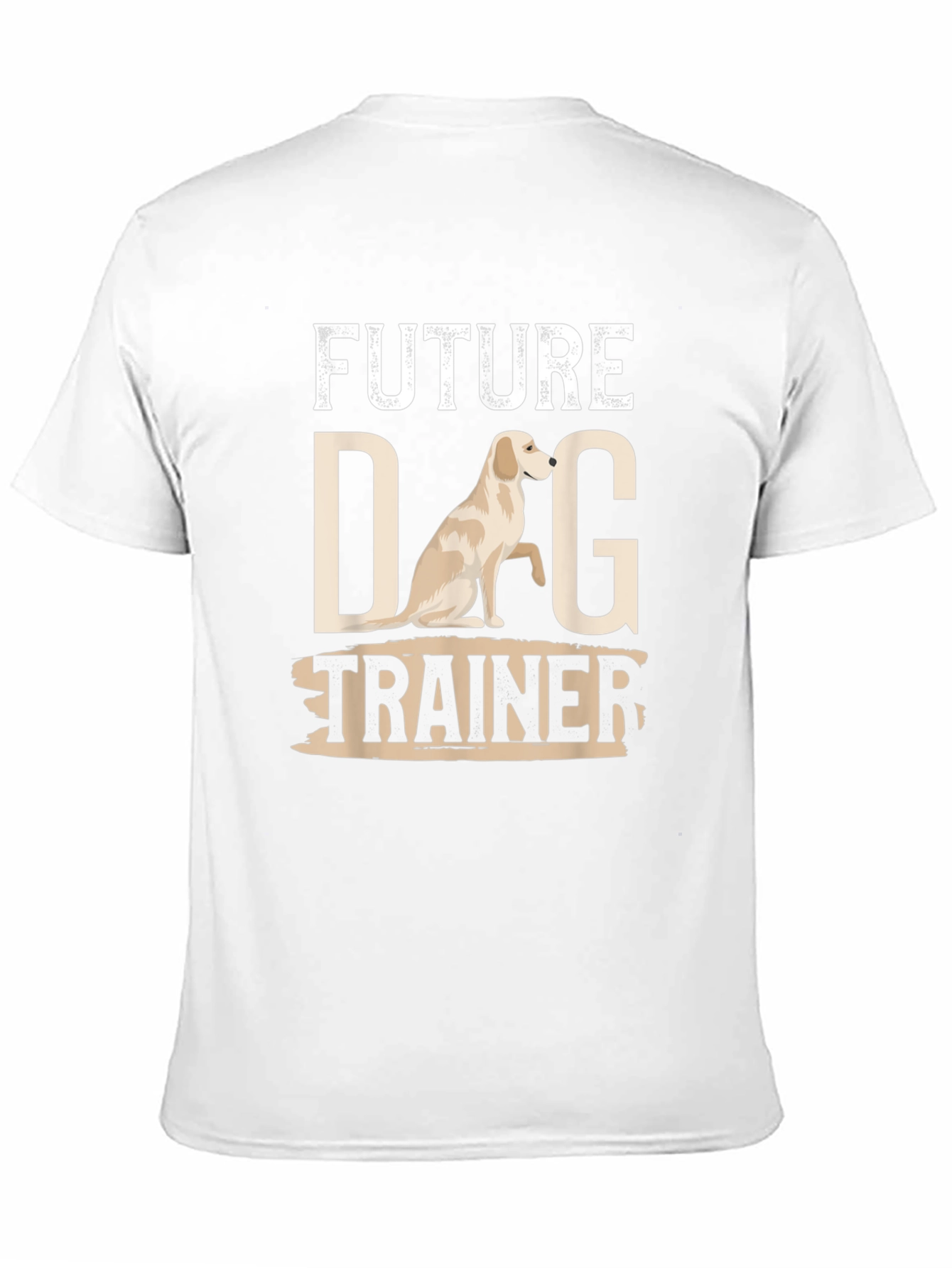 Black Future Dog Trainer T-Shirt: Cute Dog Lover Gift view 11