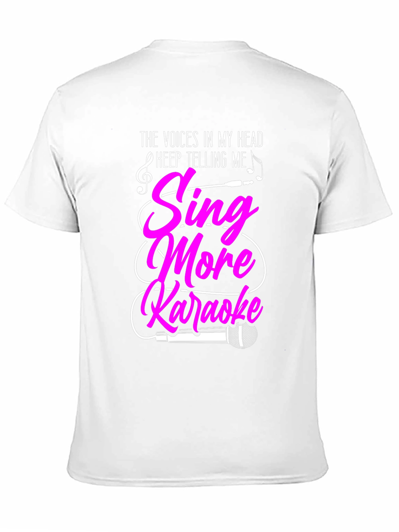 Black Sing More Karaoke Graphic T-Shirt view 11