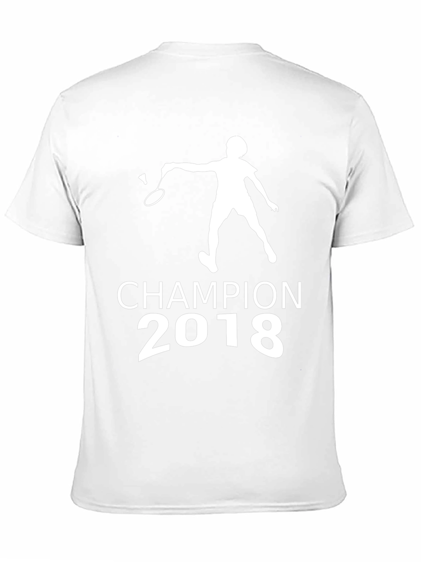 Black Champion 2018 Badminton T-Shirt view 11