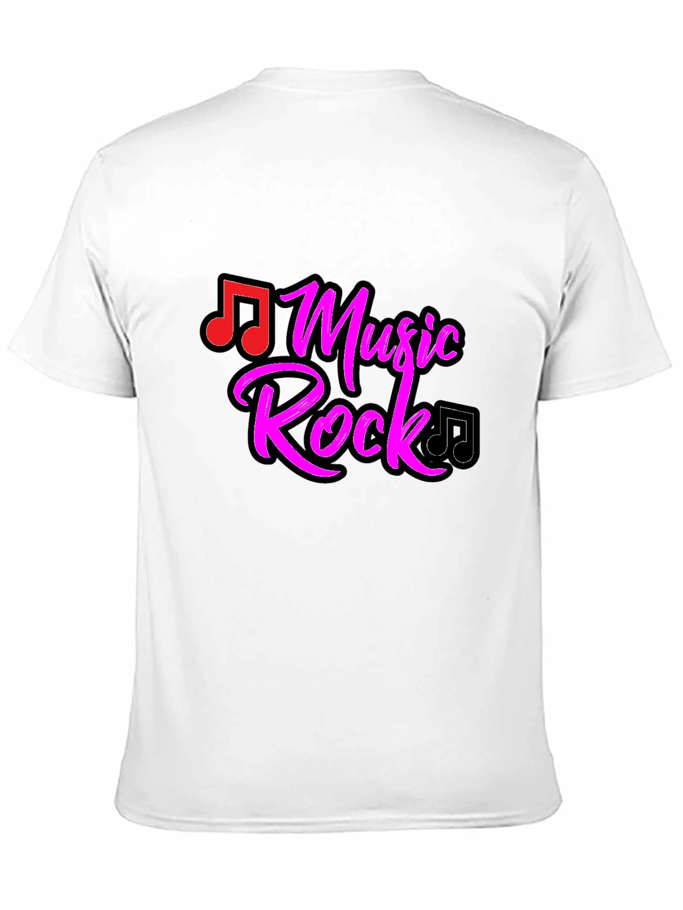 Black Music Rock Graphic Tee view 11