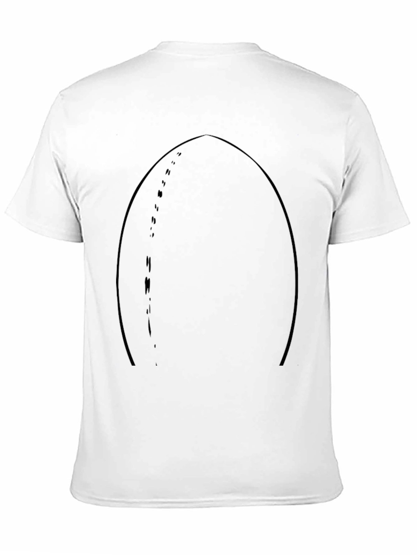 Black Men's Black Graphic Tee - Modern Style view 11