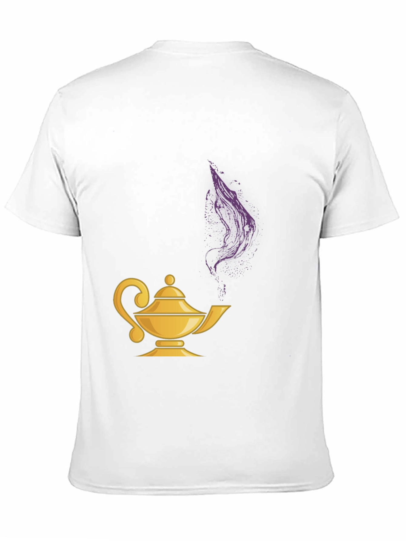 Black Magic Lamp Graphic Tee - Genie Vibes view 11