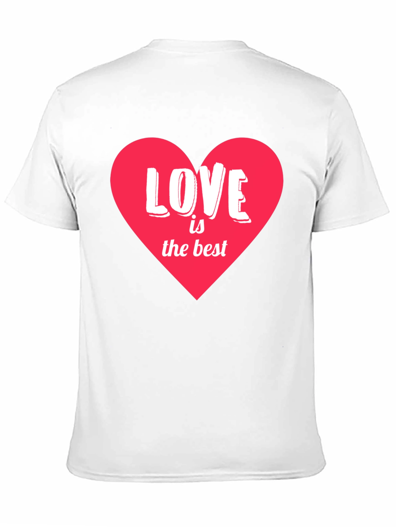 Love is the Best Heart Graphic T-Shirt - 11