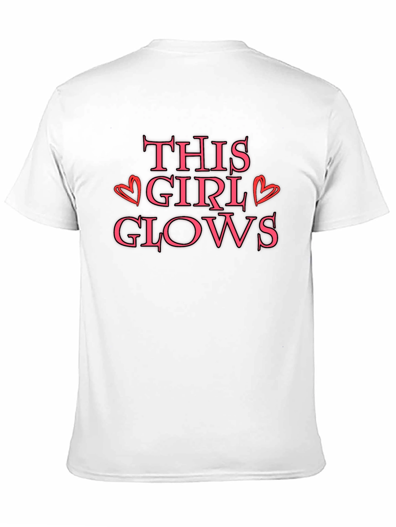 Black This Girl Glows Graphic T-Shirt view 11