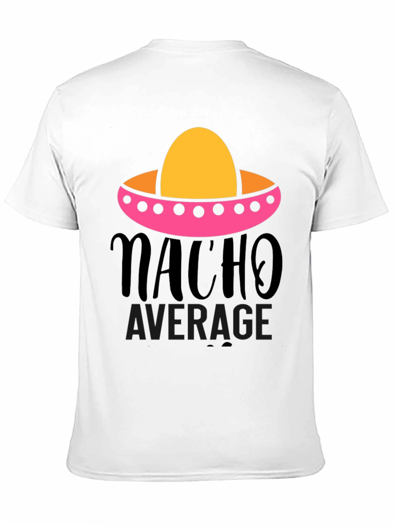 Black Nacho Average Graphic Tee - Funny Fiesta Shirt view 11