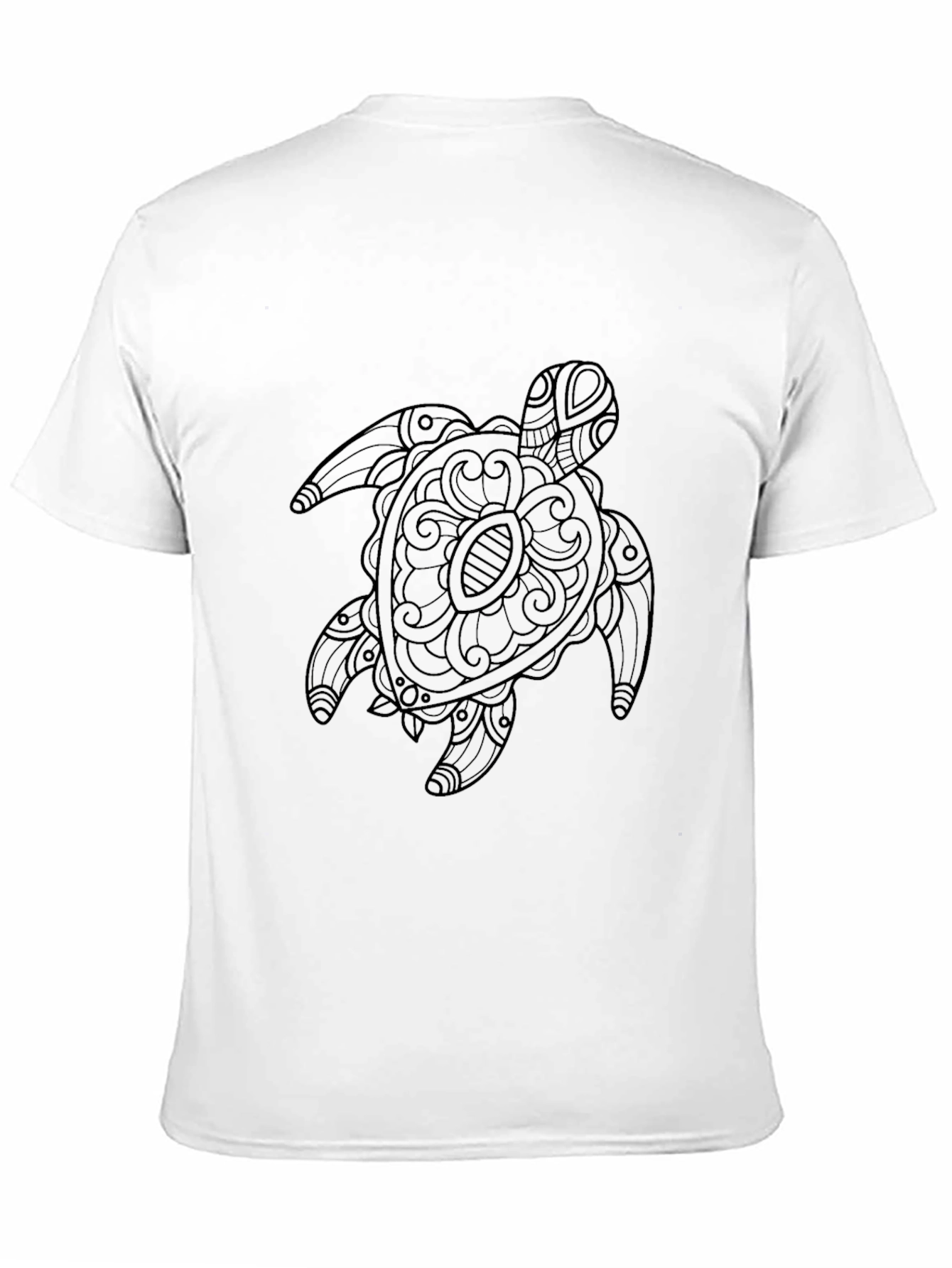 Black Black Turtle Graphic Tee - Relaxed Fit view 11