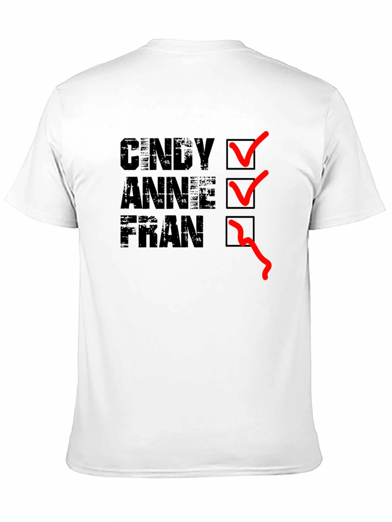 Black Cindy Anne Fran T-Shirt - Black Graphic Tee view 11