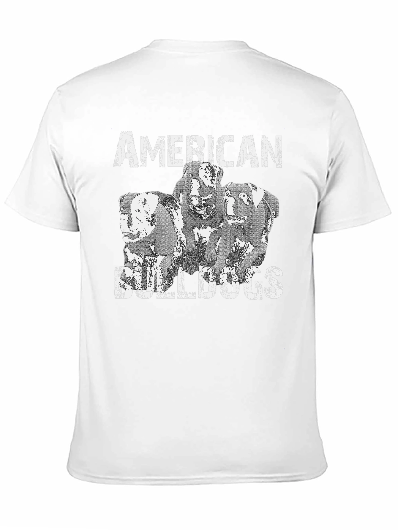 Black American Bulldogs Graphic Tee - Black view 11