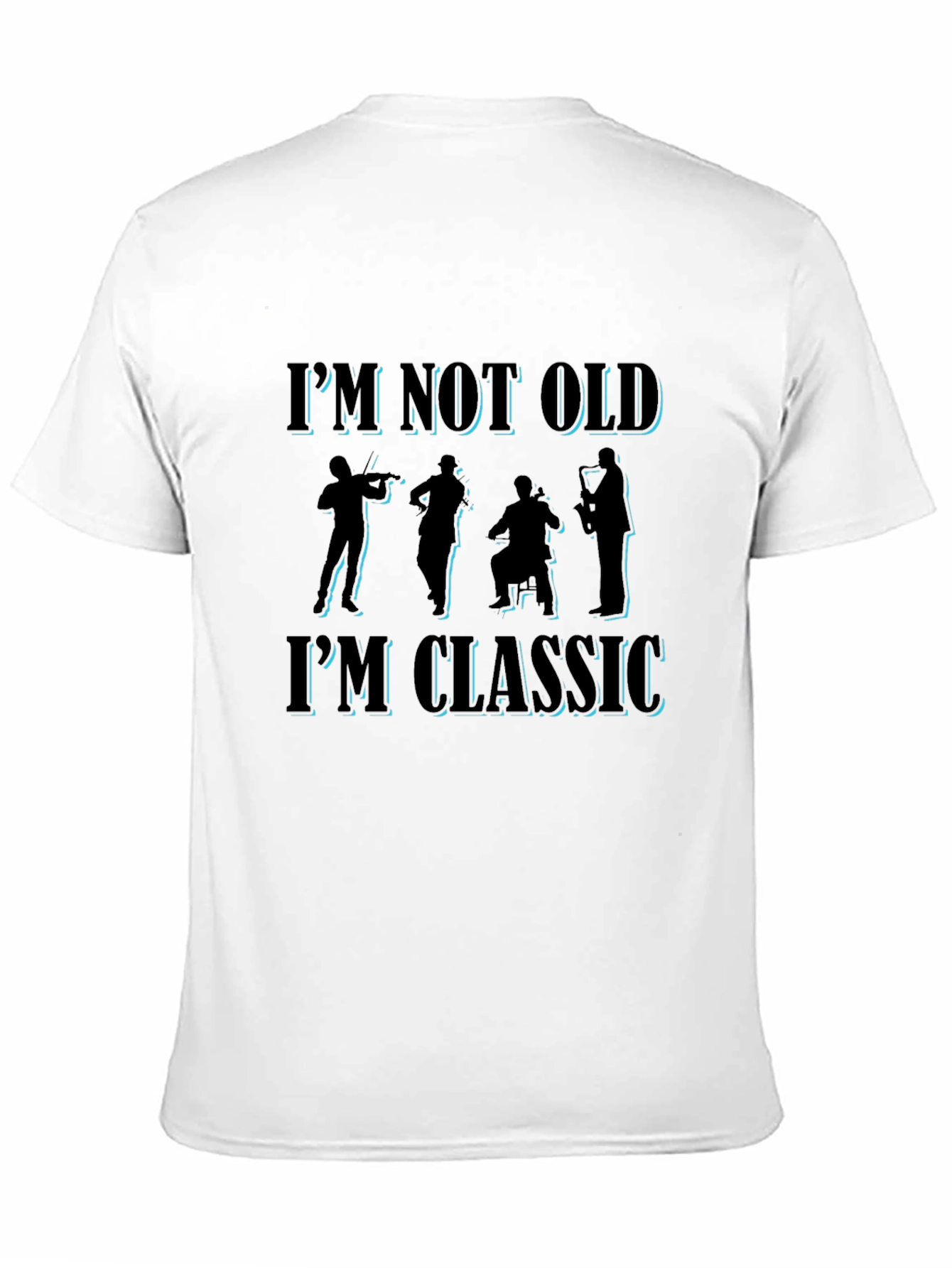 Black I'm Not Old I'm Classic T-Shirt view 11