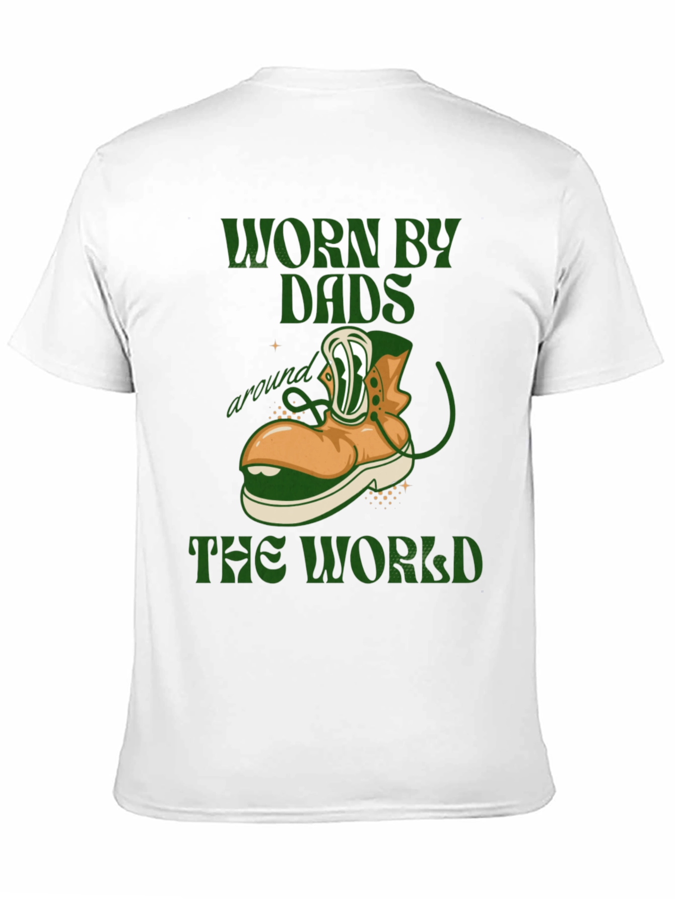 Black Worn By Dads Around The World T-Shirt view 11