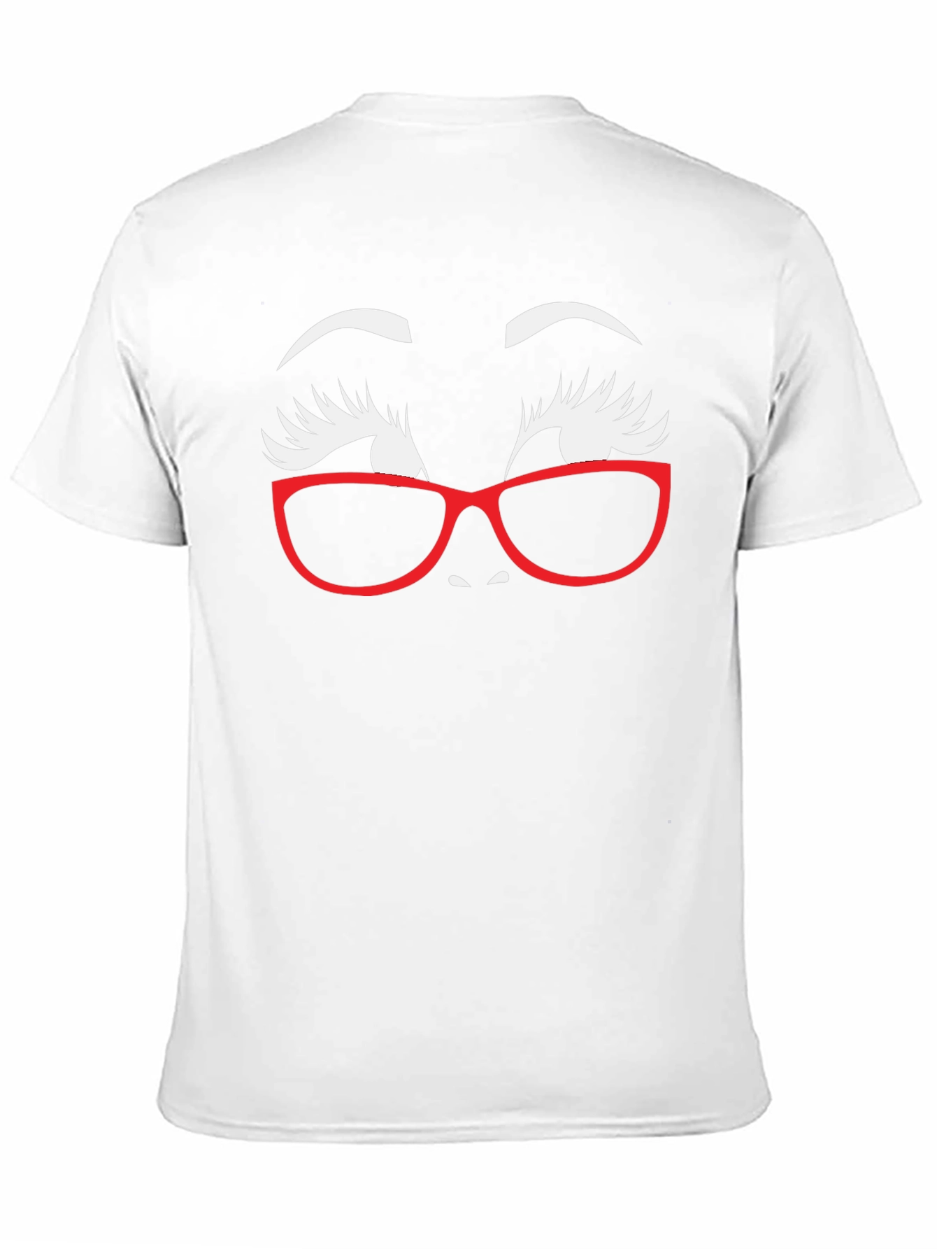 Black Funky Face Graphic Tee - Novelty Unisex T-Shirt view 11