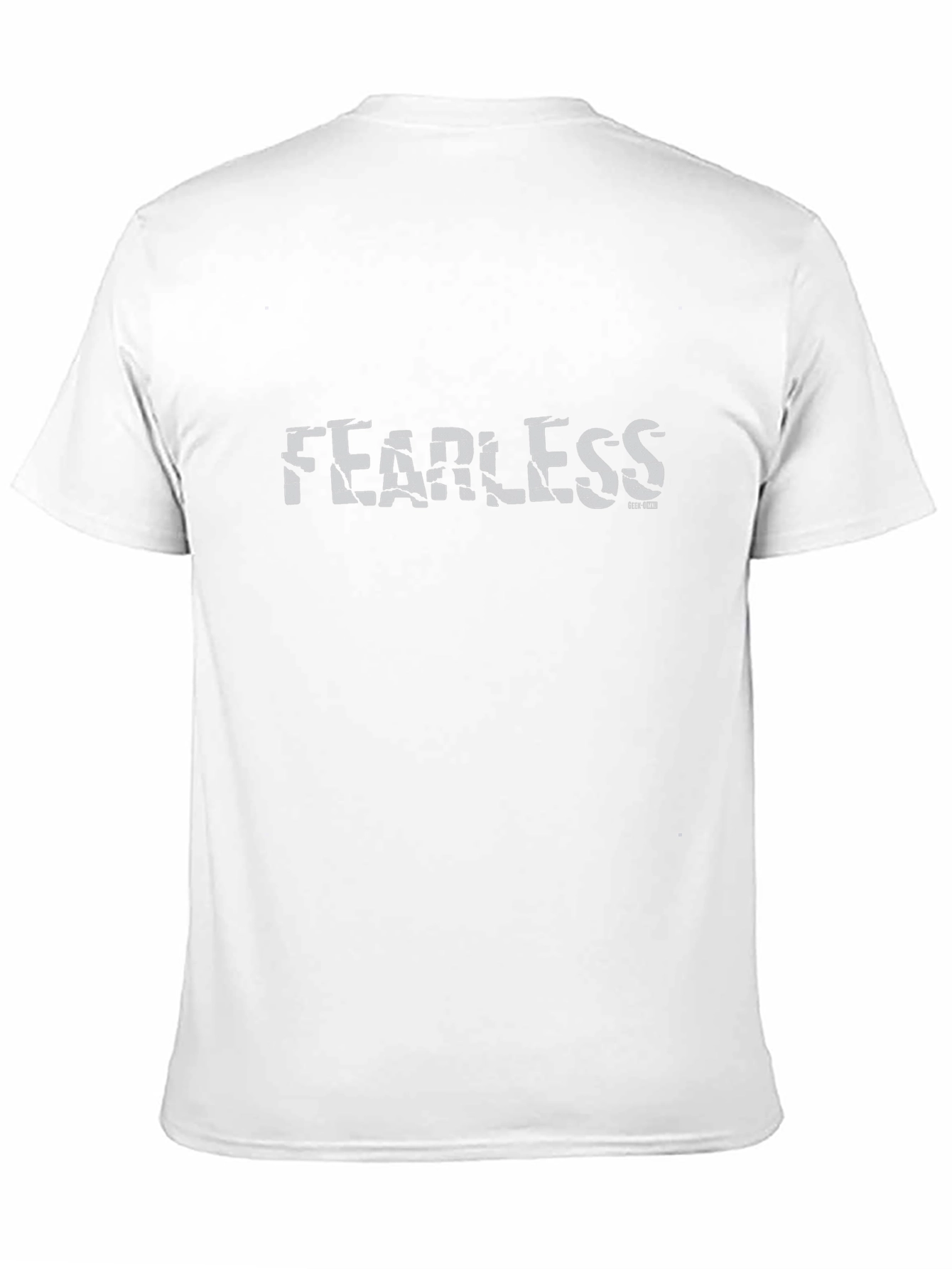 Black Fearless Black Graphic Print T-Shirt view 11