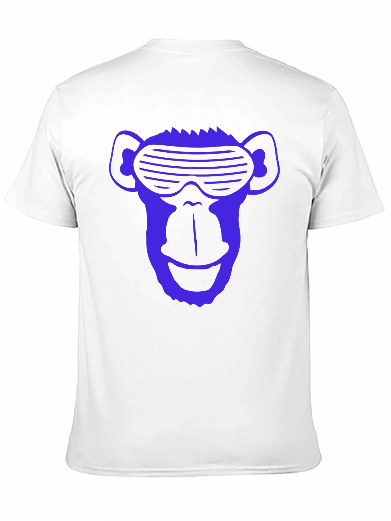 Black Cool Ape Graphic Tee - Black Cotton Blend Shirt view 11