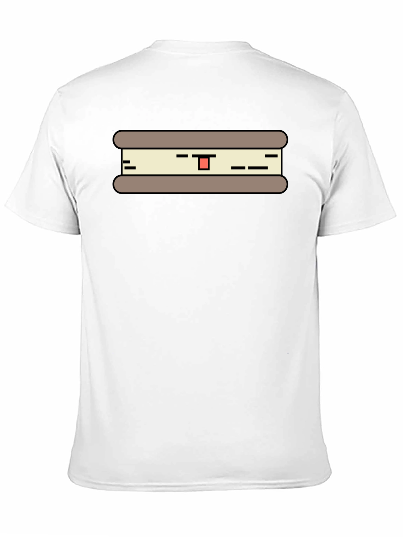 Black Sandwich Graphic T-Shirt - Unisex Casual Tee view 11