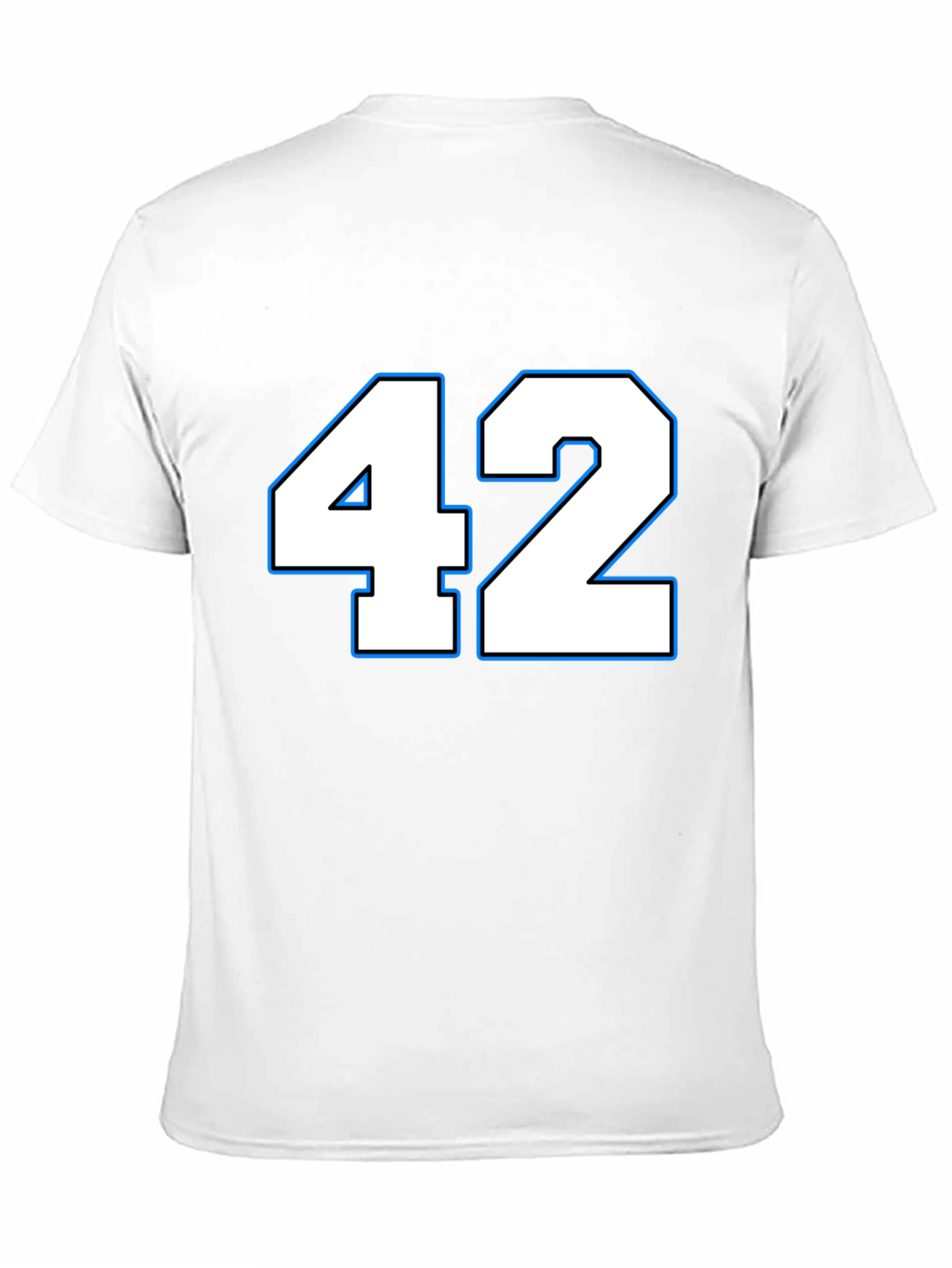 Black Number 42 Graphic Tee - Casual Style view 11