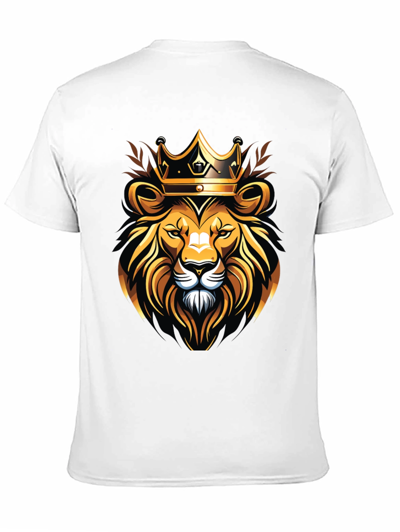 Black Lion King T-Shirt - Bold Graphic Tee view 11