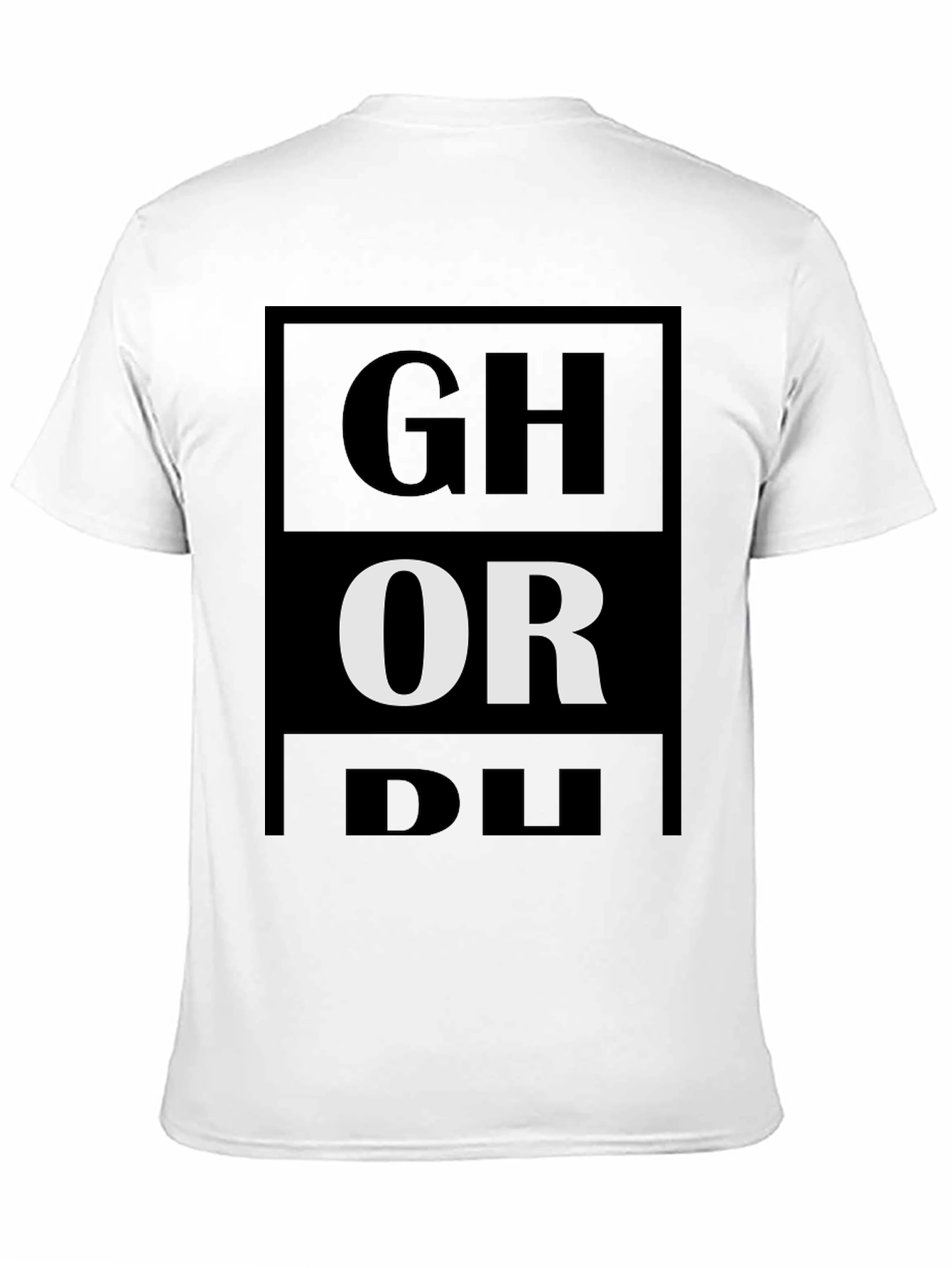 Black Ghormley T-Shirt - Black Graphic Tee view 11