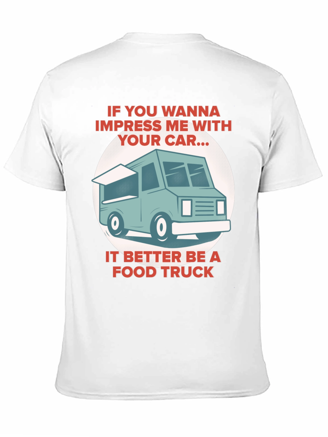 Black Food Truck T-Shirt - Impress Me view 11