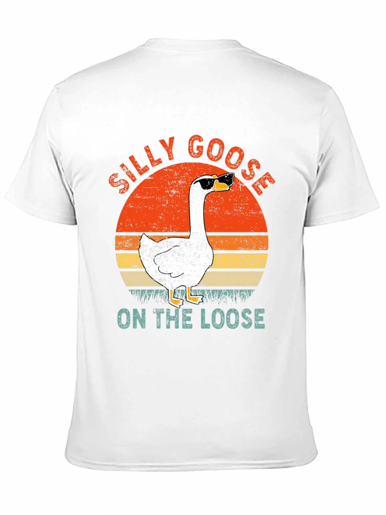 Black Silly Goose On The Loose Graphic T-Shirt view 11