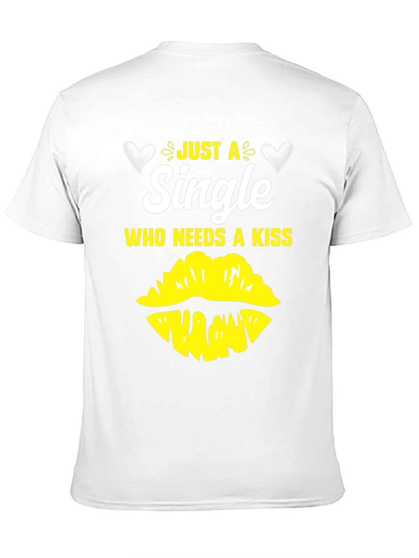 Black Single & Needs a Kiss Graphic Tee - Black view 11
