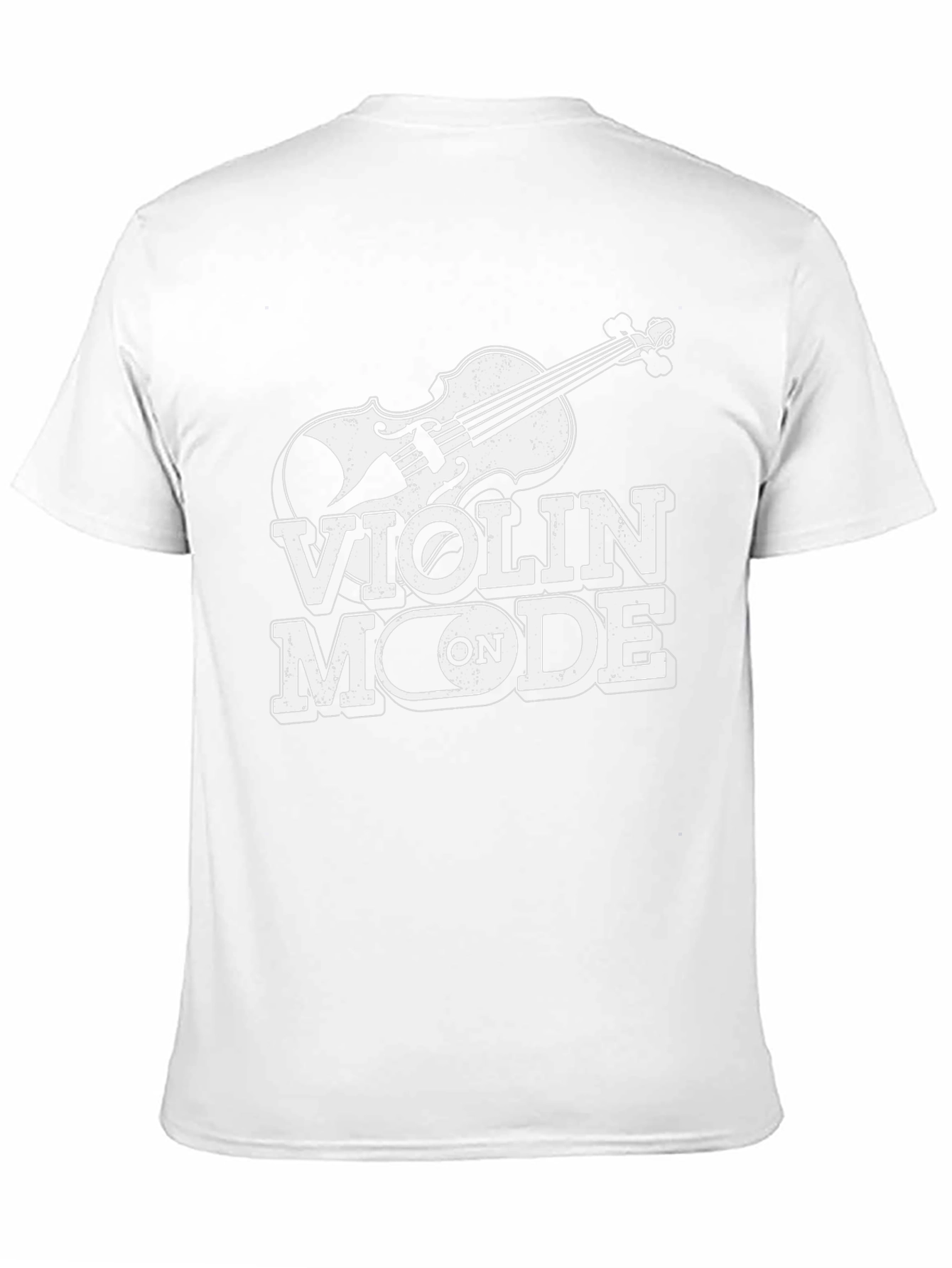 Black Violin Mode On Black Graphic T-Shirt view 11