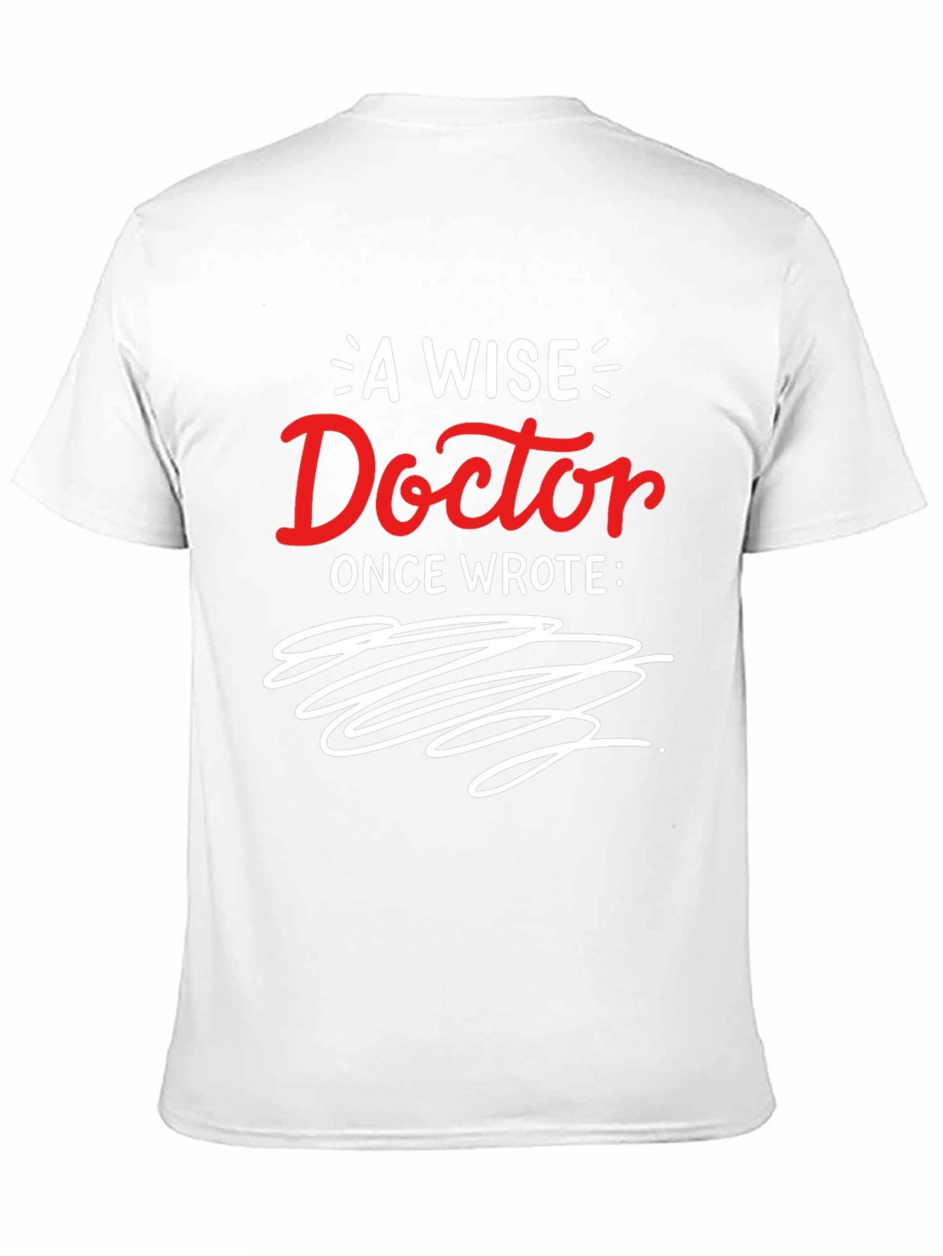 Black A Wise Doctor Graphic T-Shirt view 11