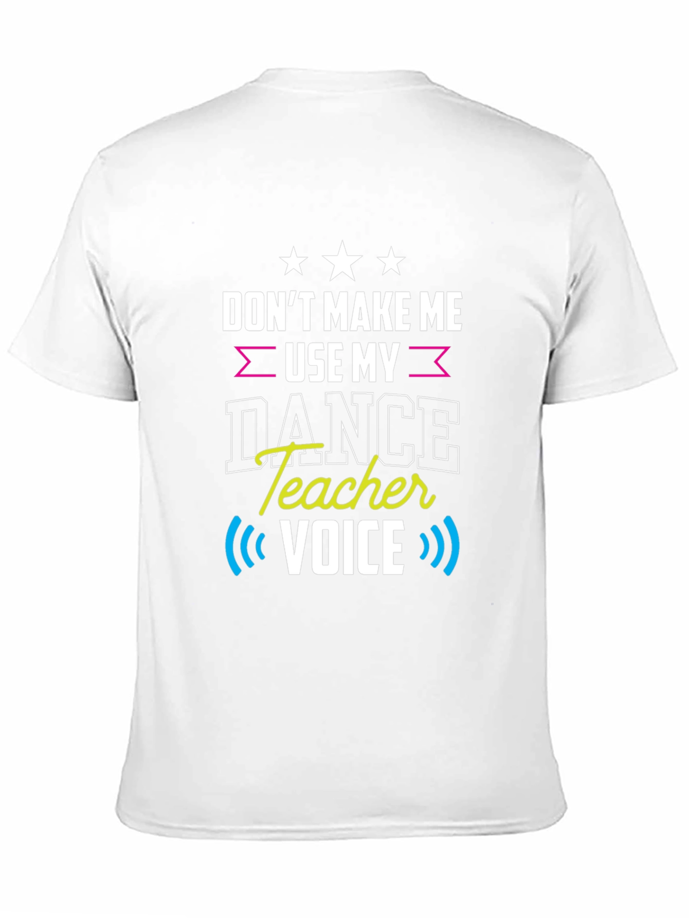 Black Dance Teacher Voice T-Shirt Funny Dance Instructor Tee view 11