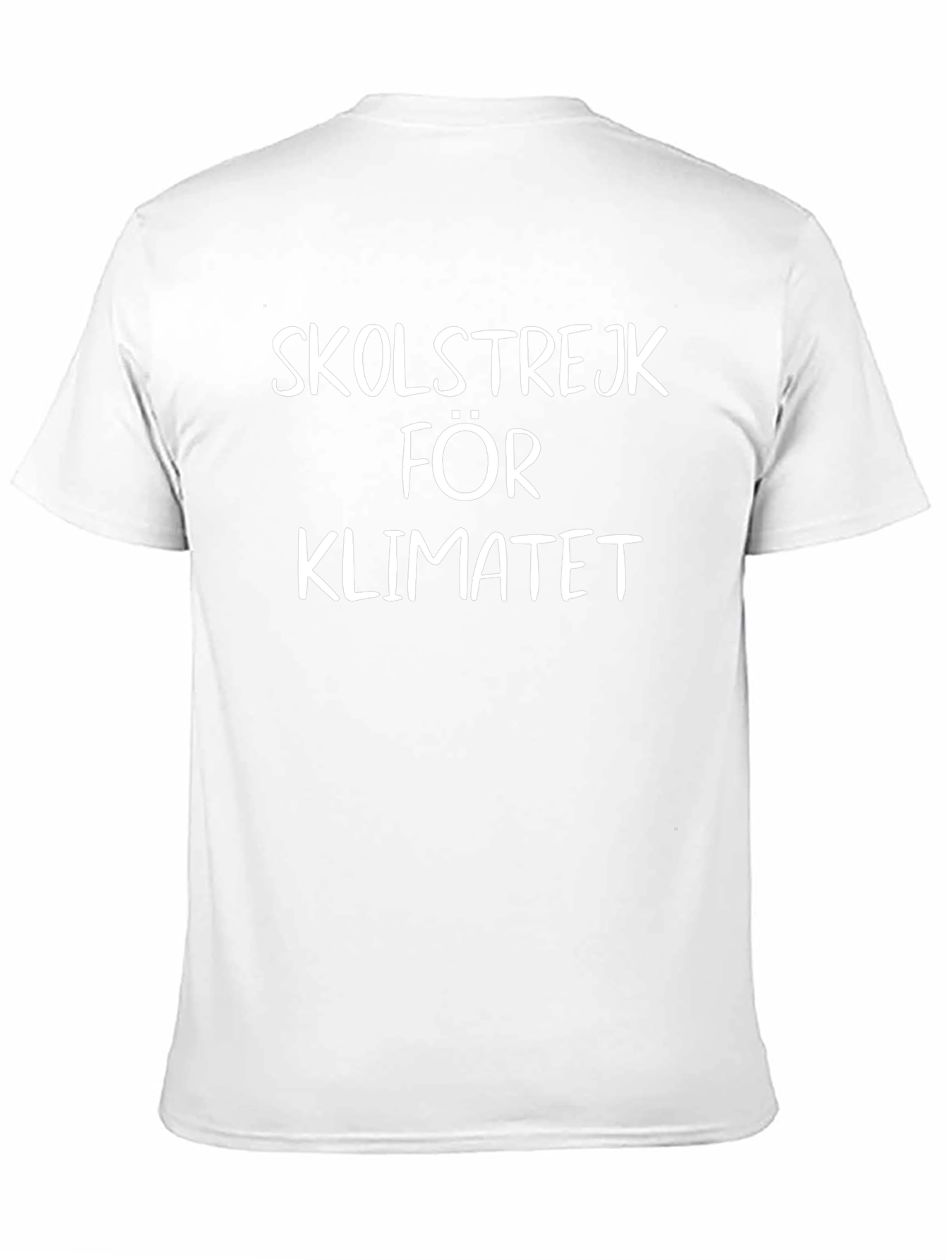 Black Skolstrejk För Klimatet Graphic T-Shirt view 11
