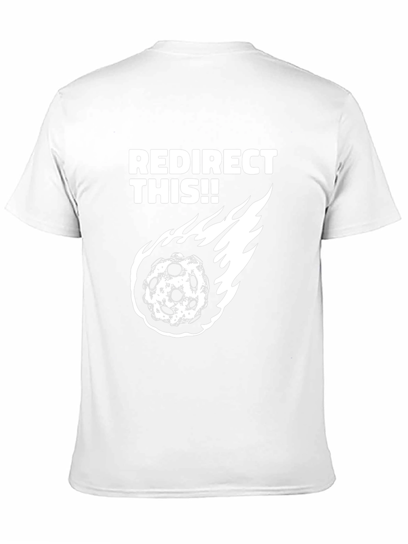 Black Redirect This Graphic Tee view 11