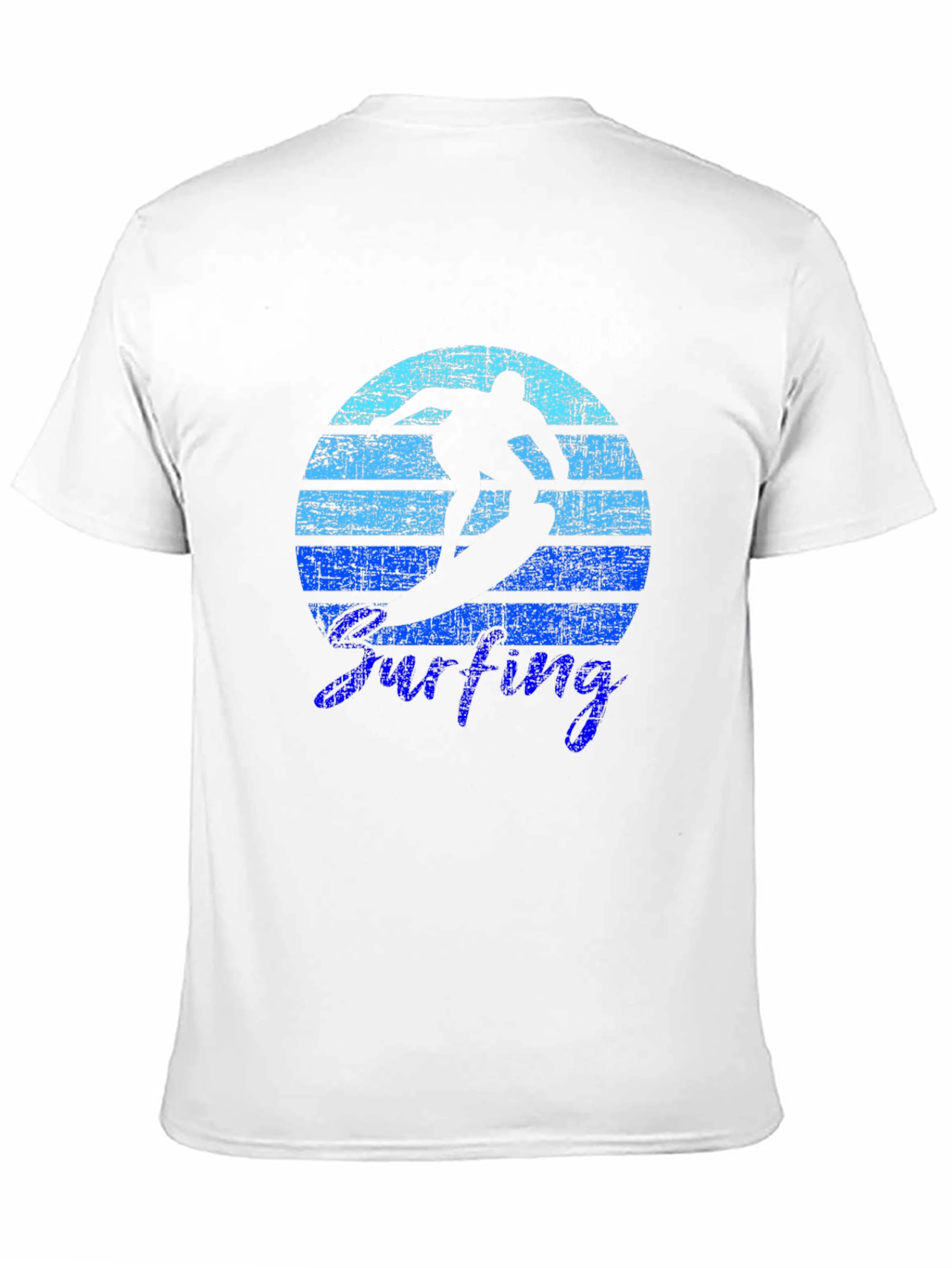 Black Surfing Sunset Graphic Tee - Cool Coastal Vibes view 11