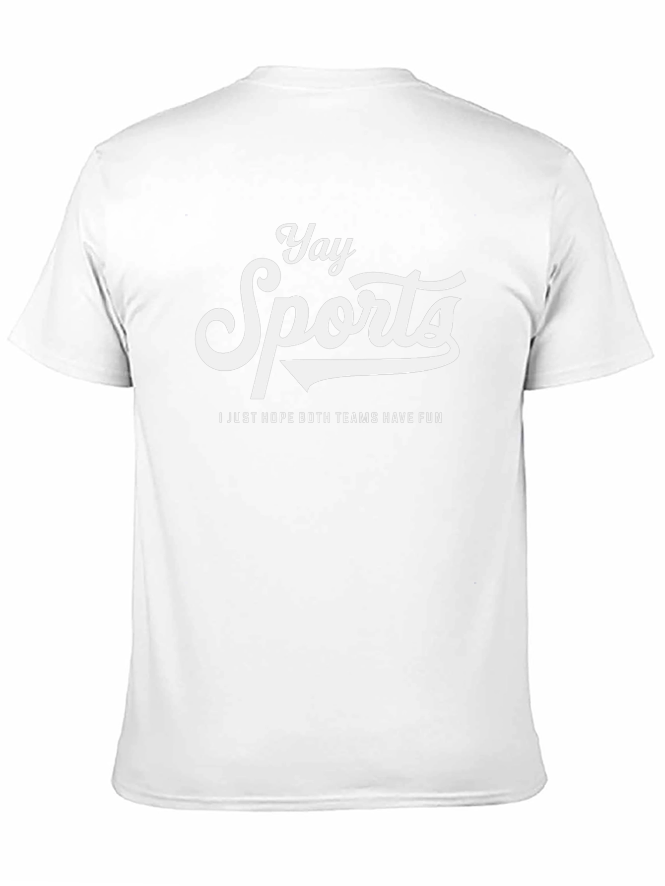 Black Yay Sports Funny T-Shirt view 11