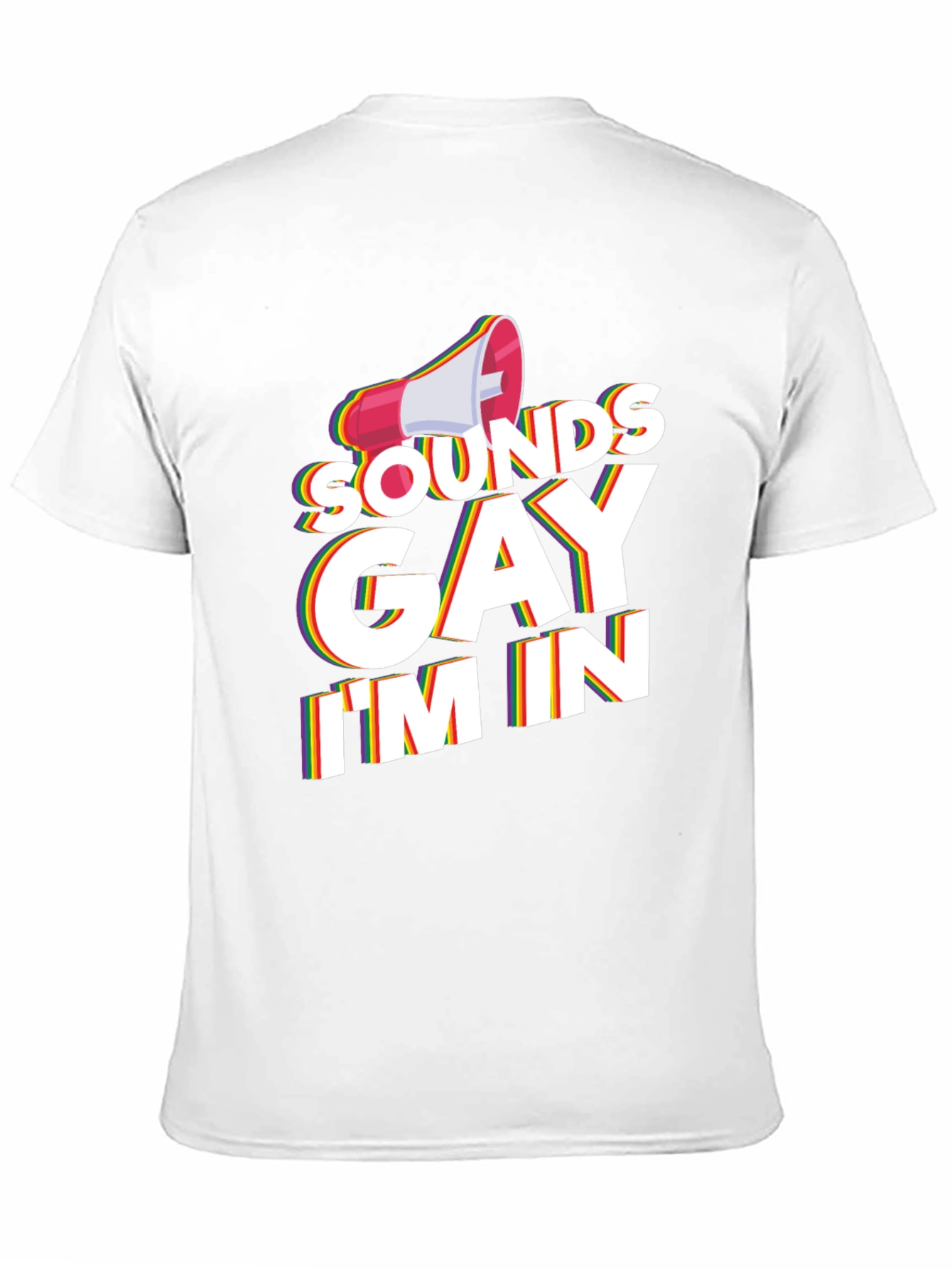 Black Sounds Gay I'm In T-Shirt view 11
