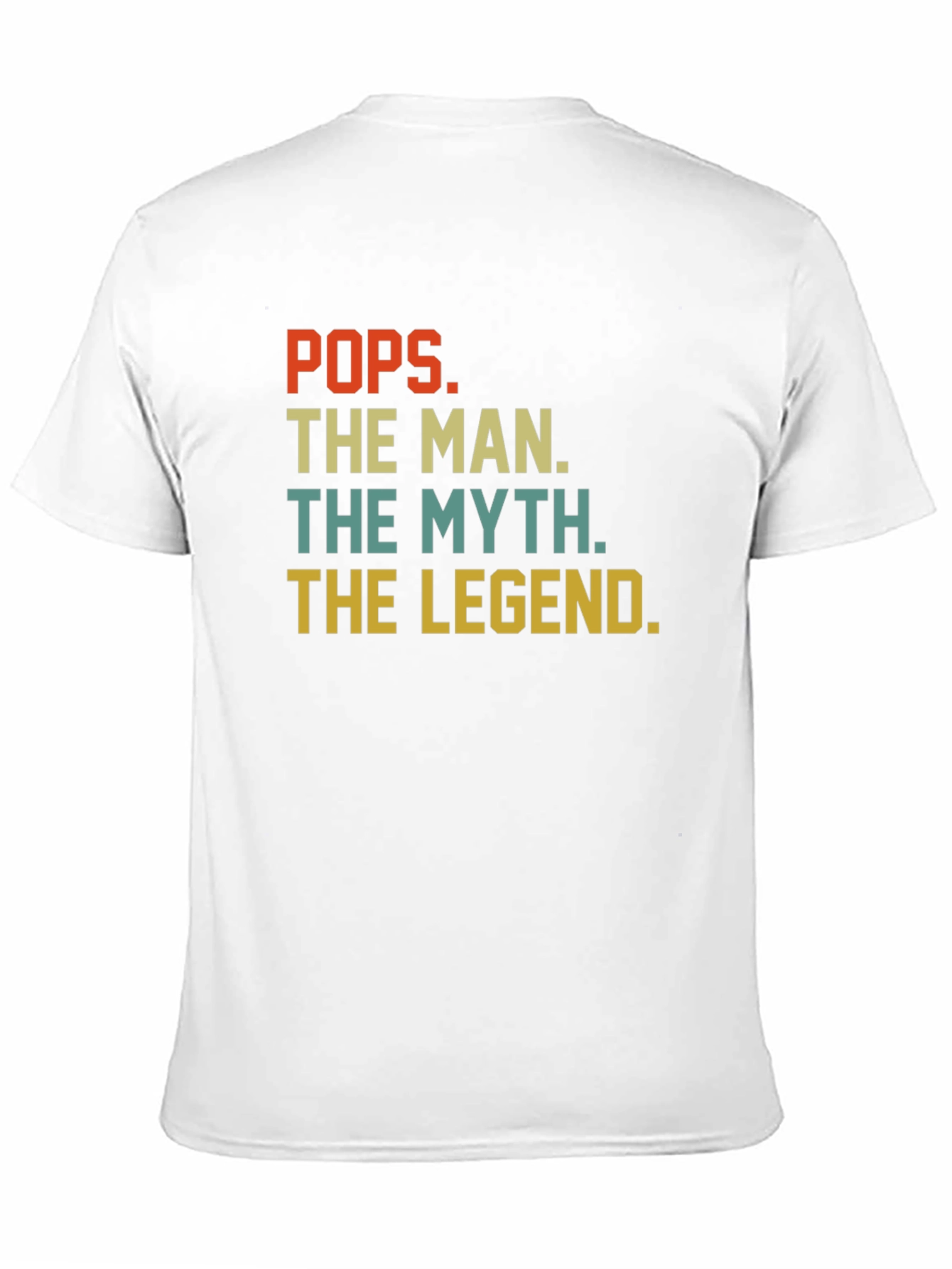 Black Pops The Man The Myth The Legend T-Shirt view 11