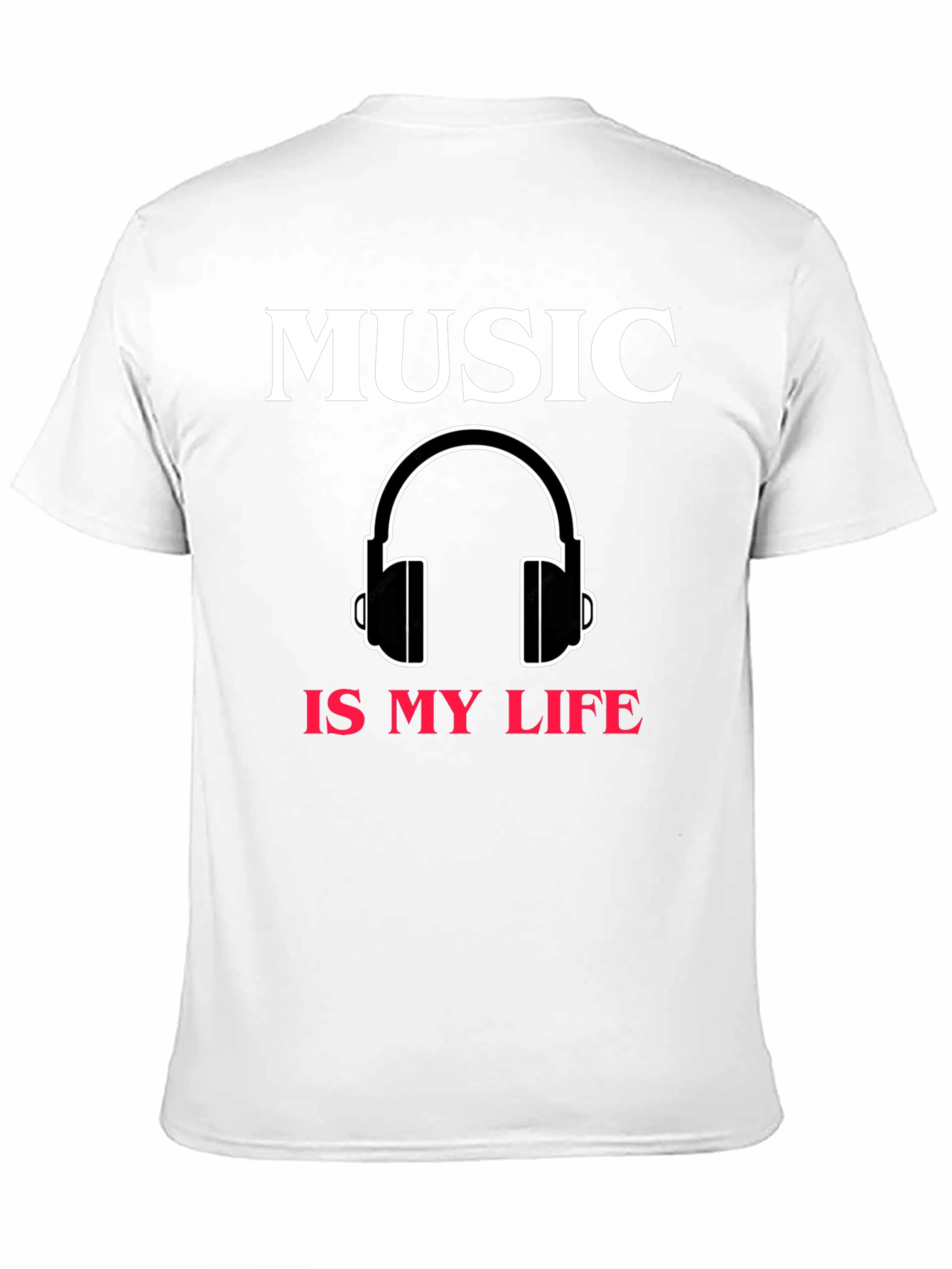 Black Music Is My Life T-Shirt | Musician Tee view 11