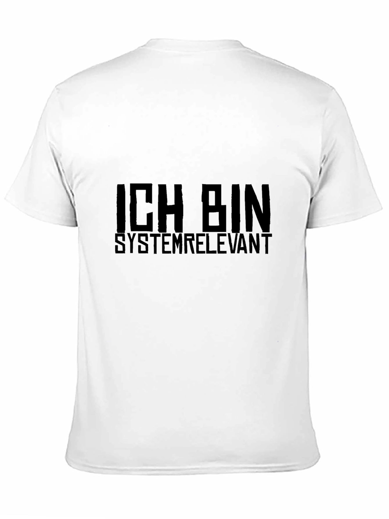 Black Ich Bin Systemrelevant Black Tee view 11