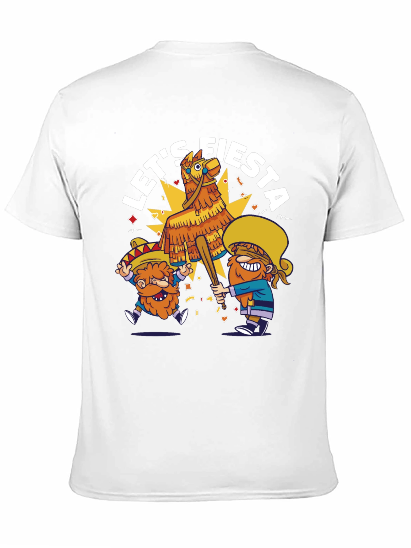 Black Let's Fiesta T-Shirt - Cinco de Mayo Celebration view 11